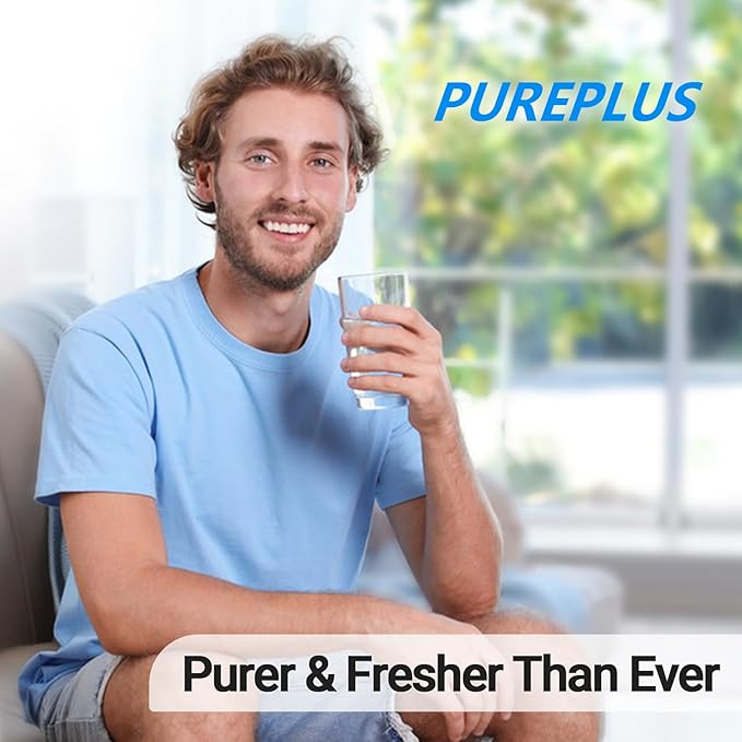 PUREPLUS CRF950Z Pitcher Water Filter Replacement for Pur PPF900Z, PPF951K, PPT700W, CR-1100C, DS-1800Z, CR-6000C, PPT711W, PPT711, PPT710W, PPT111W, PPT111R Pitchers and Dispensers, 6PACK