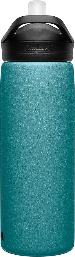 CamelBak eddy+ Water Bottle with Straw 20oz - Insulated Stainless Steel, Lagoon