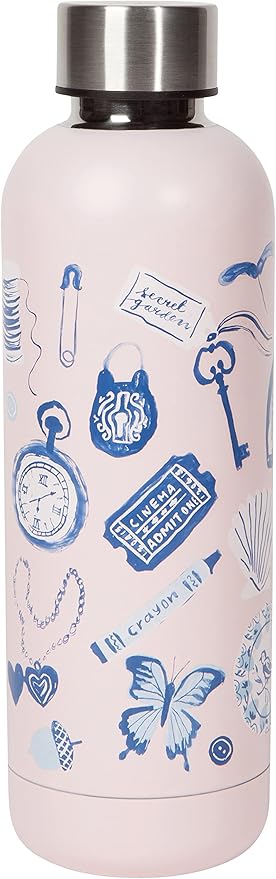Danica Studio Finders Keepers Stainless Steel Water Bottle Hot or Cold 17 Oz
