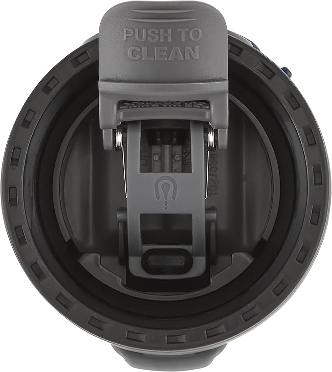 Contigo Cortland Chill 2.0 Blueberry Stainless Steel Water Bottle, Vacuum-Insulated, Spill-Proof Lid, 24oz, Ideal for Hot or Cold Drinks, Interchangeable Lid, Perfect for Kids & Adults