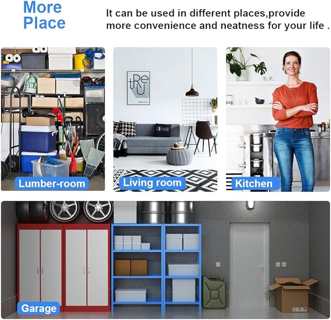 BestOffice | 5-Tier Wire Storage Shelves | 36x14x72 | Chrome | with Adjustable Racks | Heavy-Duty Metal Shelf, Holds Upto 1000 lbs | No-Tool Assembly | Ideal for Home & Garage Shelving