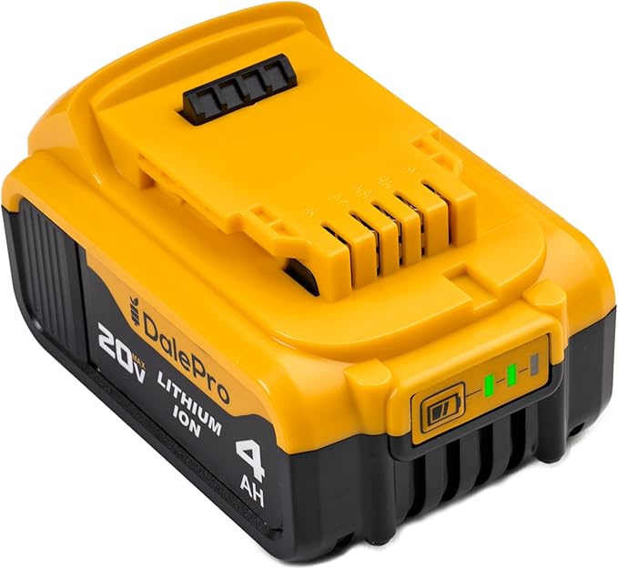 Cordless Impact Wrench 1/2 inch for DeWalt 730Ft-lbs 1000N.m - Includes 20v Battery, Charger and 1/2-5 Socket + Extension