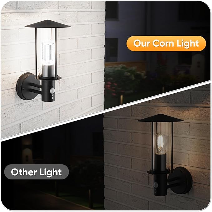 50W LED Corn Light Bulb(2 Pack),(490 Watt Equivalent) Fanless E26/E39 Medium/Large Mogul Base LED Cob Lamp 5000K Daylight 6,200LM for Outdoor Indoor Garage Warehouse Factory Workshop Street Backyard