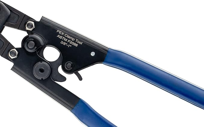EFIELD 1/2 inch 2x75 ft Pex-b Pipe/Tool Kit- Pex-b Pipe/Tubing Blue & Red 150ft, Crimping Tool, Pipe Cutter, 30 Pieces Stainless Steel Clamps,(AB-2-75-KIT)