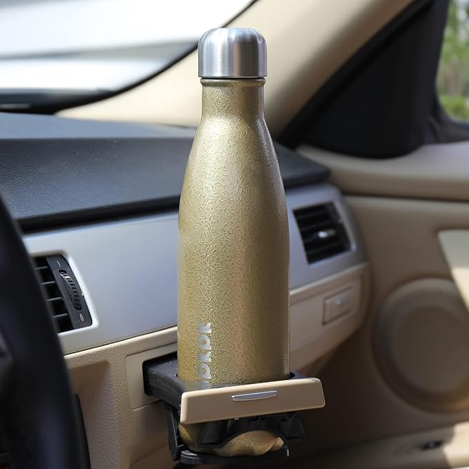 BJPKPK Stainless Steel Water Bottle -17Oz -Double wall Vacuum Insulated Bottle-Magnetite Turquoise