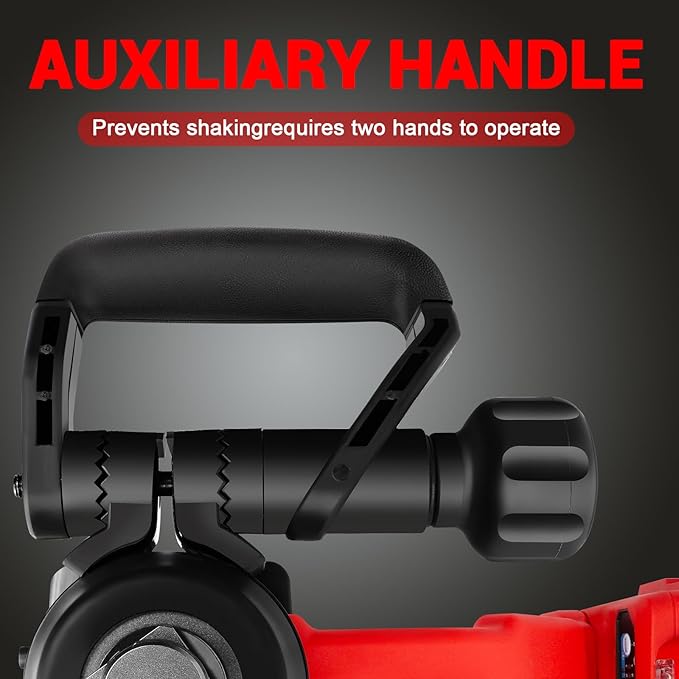 Cordless Impact Wrench 1" for Milwaukee 18V Battery, Impact Wrench 2250FT-LBS(3000N.m) High Torque Brushless Electric Impact, with 4 Modes Power Impact Driver for Car, Truck, Mower (No Battery)