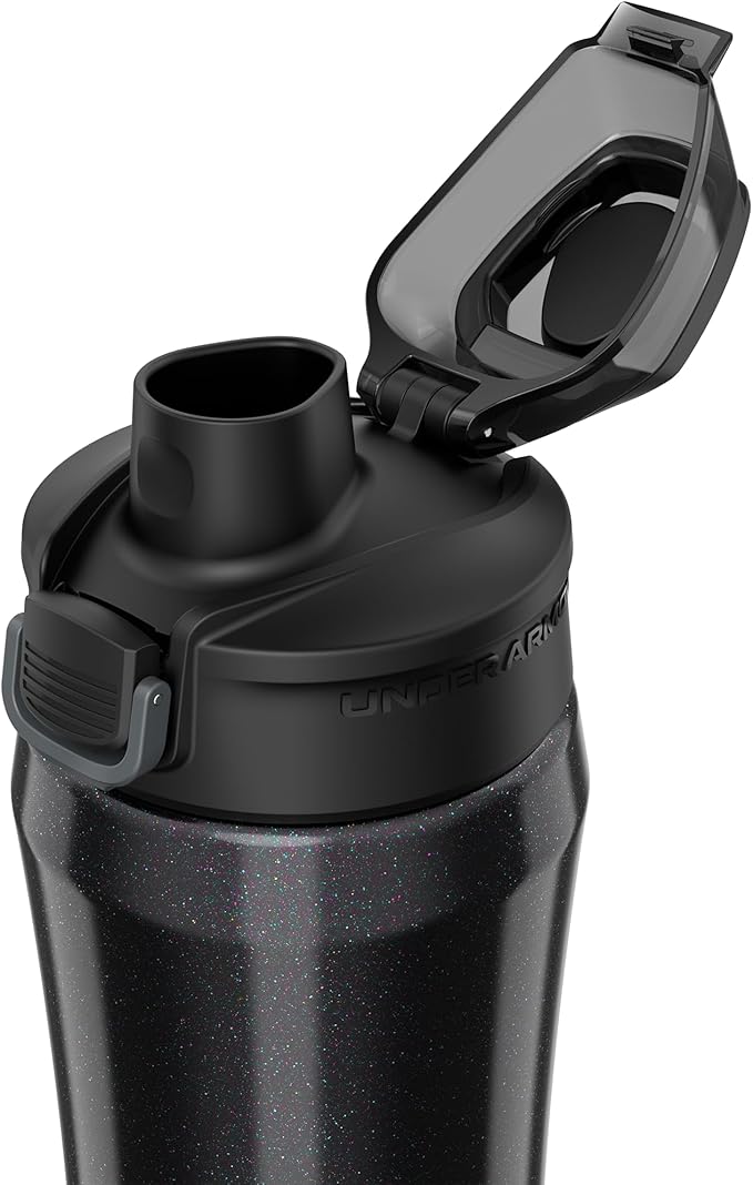 Under Armour 18oz Beyond Stainless Steel Water Bottle, Vacuum Insulated, Self Draining Protective Cap, Leak Proof, For Kids & Adults, All Sports, Gym