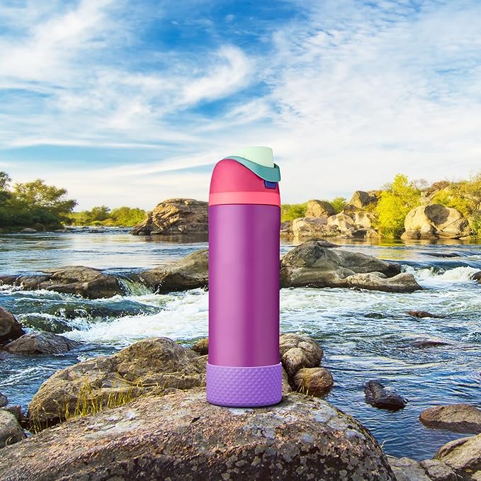 Silicone Boot for Owala Water Bottle 24 oz 32 oz 40 oz, Anti-Slip Protective Sleeve for FreeSip/Twist/Flip Stainless Steel Water Bottles Accessories