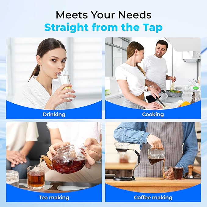 Waterdrop RF10-ALK Replacement Filter Cartridge for 10UB-ALK Alkaline Under Sink Water Filter, 6-12 months