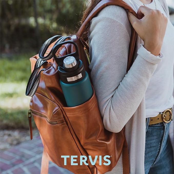 Tervis NFL Denver Broncos - All In Triple Walled Insulated Tumbler Travel Cup Keeps Drinks Cold, 24oz Wide Mouth Bottle, Stainless Steel