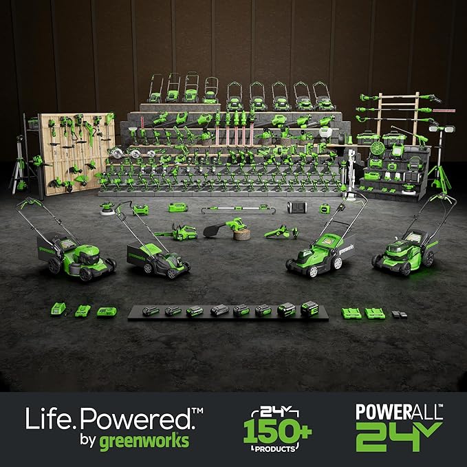 Greenworks 24V Brushless 3/8" Cordless Impact Wrench, 150-ft lbs. 2,400 RPM, Tool Only