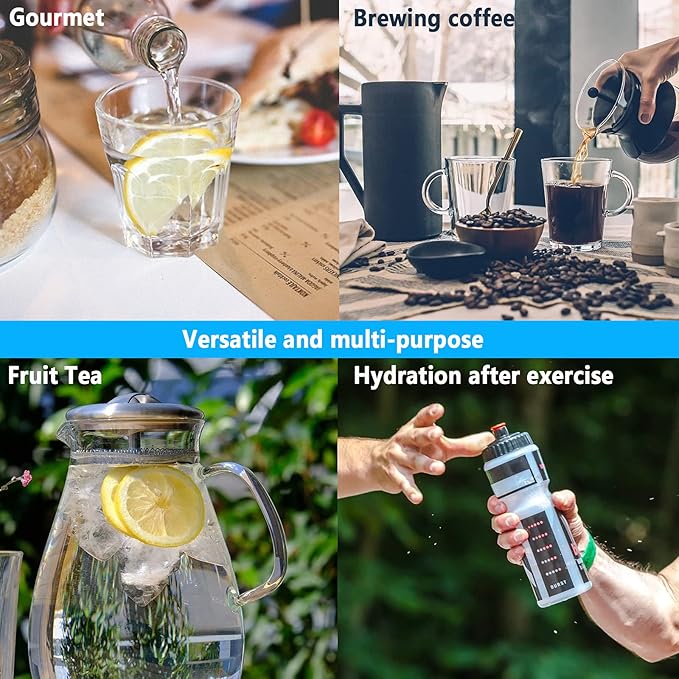 Gravity Water Filter by NSF/ANSI 42 Certified, Replacement for BB9-2® Black Filters & for PF-2® Fluoride Filters Combo Packs, Compatible with Berkey® Gravity Water Filter System