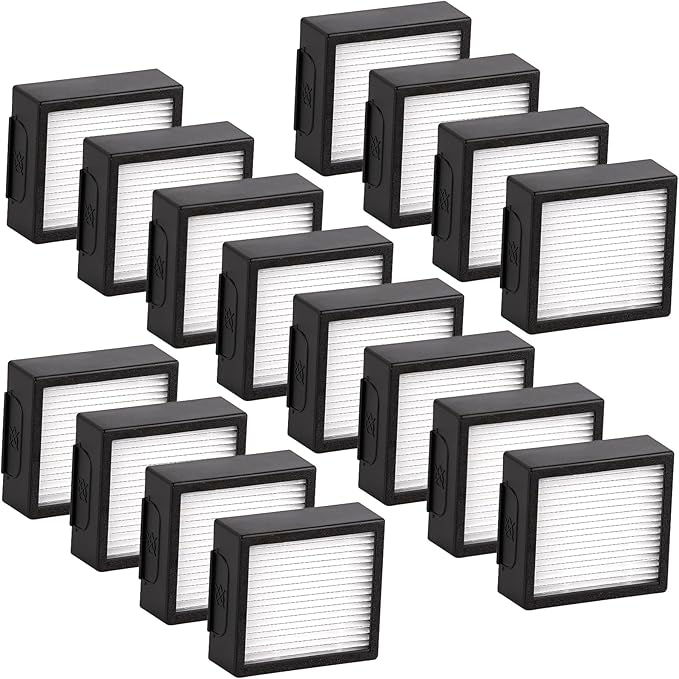 (16 Pack) Combo 10 Max Replacement HEPA Filter for iRobot Roomba Combo j7+ plus/Combo j9+/ Combo 10 Max Robot Vacuum, HEPA Filters Accessories Kit 【NOT FOR Roomba j7+/ Roomba j9+, Combo i5+/ j5+】
