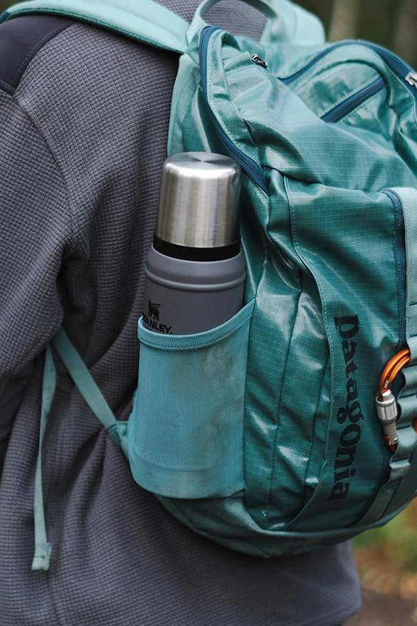 Stanley Classic Vacuum Insulated Wide Mouth Bottle -BPA-Free 18/8 Stainless Steel Thermos for Cold & Hot Beverages