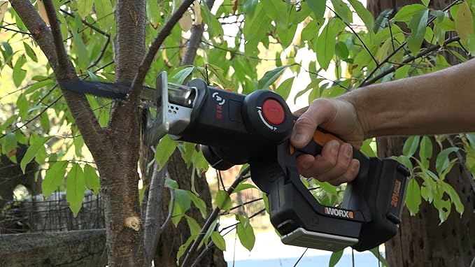 Worx WX550L.9 20V Power Share Axis Cordless Reciprocating & Jig Saw (Tool Only)