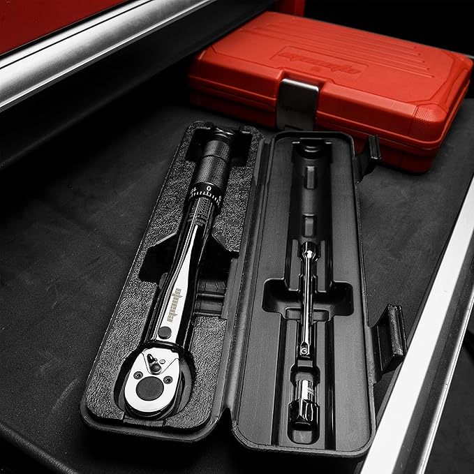 EPAuto 1/4-Inch Drive Click Torque Wrench (20-200 in.-lb. / 2.26 ~ 22.6 Nm)