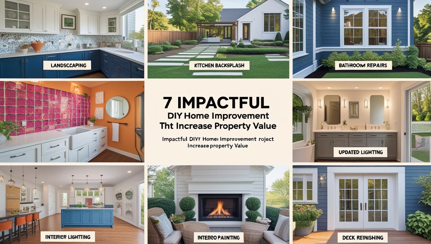 Top 7 DIY Home Projects to Boost Property Value