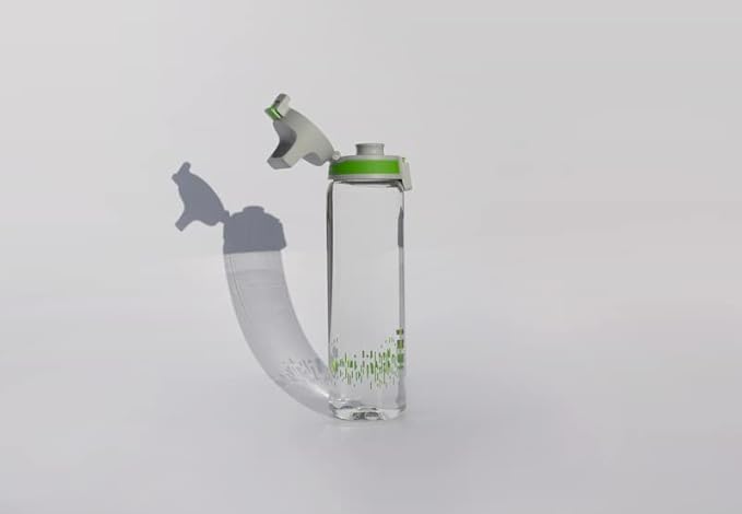 SIGG - Tritan Renew Transparent Water Bottle - Total Clear ONE MyPlanet - For Carbonated Beverages - Dishwasher Safe - With Fruit Strainer - Leakproof & Lightweight - BPA Free - 17 Oz / 25 Oz / 51 Oz