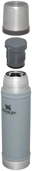 Stanley Classic Vacuum Insulated Wide Mouth Bottle -BPA-Free 18/8 Stainless Steel Thermos for Cold & Hot Beverages