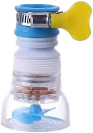 Blue 360 Degree Rotating Faucet Aerator Telescopic Anti-Splash Water- Saving Tap Sprayer, Tap Nozzle with Filter Tip Faucet Adapter for Kitchen Bathroom Faucet Parts, Water Filtration and Softeners