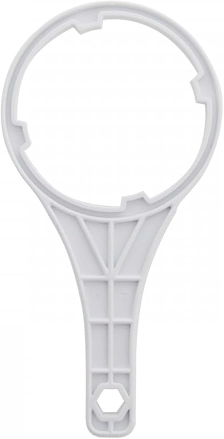 CFS – 1 Pack Water Purifier Housing Wrench Compatible with Keystone GIANT GHPT-10 Filter Housing & Wide Body Filter Models – Durable Plastic, Spanner for RO & Under Sink Water Filter Housing Wrench