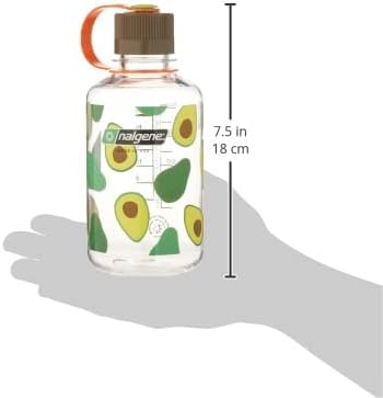 Nalgene Sustain Tritan BPA-Free Water Bottle Made with Material Derived from 50% Plastic Waste, 16 OZ, Narrow Mouth