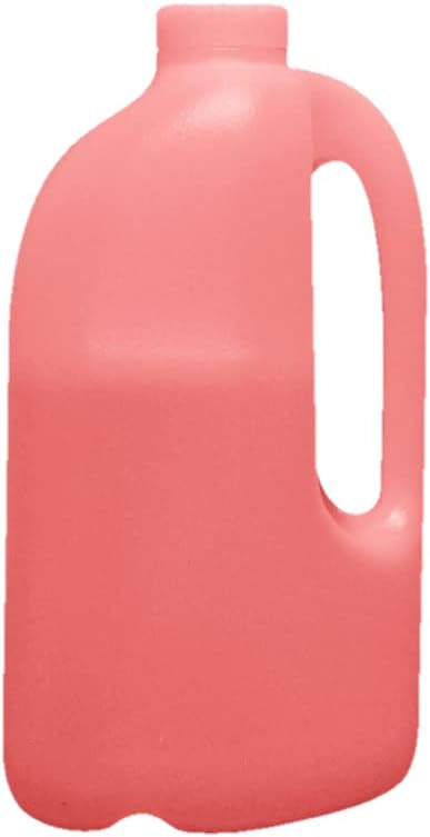 Gallon Gear Half-Gallon Large Water Bottle - BPA Free Plastic, Reusable Water Jug - Hydration Water Bottle for Men and Women - Gym, Sports, Training & Fitness (Pink)