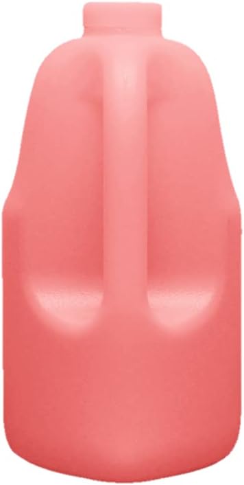 Gallon Gear Half-Gallon Large Water Bottle - BPA Free Plastic, Reusable Water Jug - Hydration Water Bottle for Men and Women - Gym, Sports, Training & Fitness (Pink)