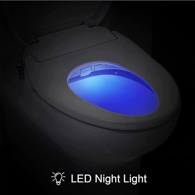 BUTT BUDDY Suite - Smart Bidet Toilet Seat Attachment & Fresh Water Sprayer (Cool & Warm Temperature Control | Dual-Nozzle Cleaning, Adjustable Pressure | Easy Setup, Universal Fit)