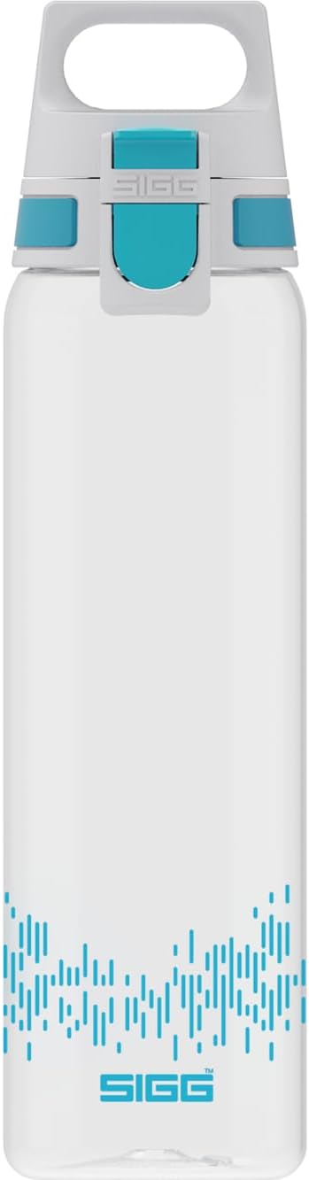 SIGG - Tritan Renew Transparent Water Bottle - Total Clear ONE MyPlanet - For Carbonated Beverages - Dishwasher Safe - With Fruit Strainer - Leakproof & Lightweight - BPA Free - 17 Oz / 25 Oz / 51 Oz