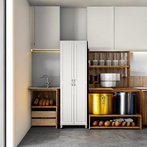 SystemBuild Evolution Kendall 24" Utility Storage Cabinet - White