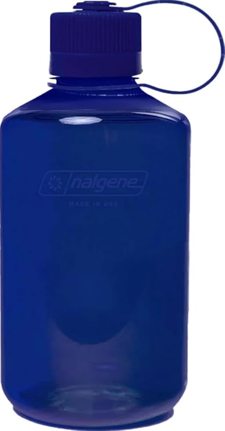 Nalgene Sustain Tritan BPA-Free Water Bottle Made with Material Derived from 50% Plastic Waste, 16 OZ, Narrow Mouth