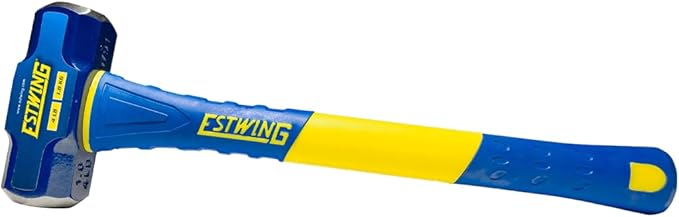 Estwing Power Duo 2pc Set, 4 lb. x 16" Sledge Hammer and 1.25 lb x 14" Axes with Fiberglass Handle