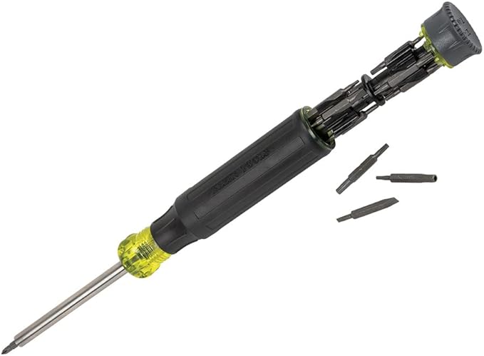 Klein Tools 80045 11-in-1 Magnetic Screwdriver Kit, 27-in-1 Precision Screwdriver, and Electronics Screwdrivers Bundle