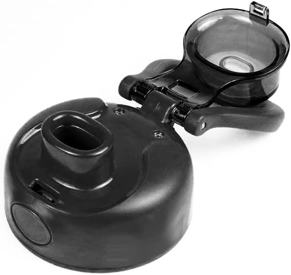 SHAKESPHERE Stainless Steel Sports Water Bottle Double Walled Hydration Jug 68oz - Black…