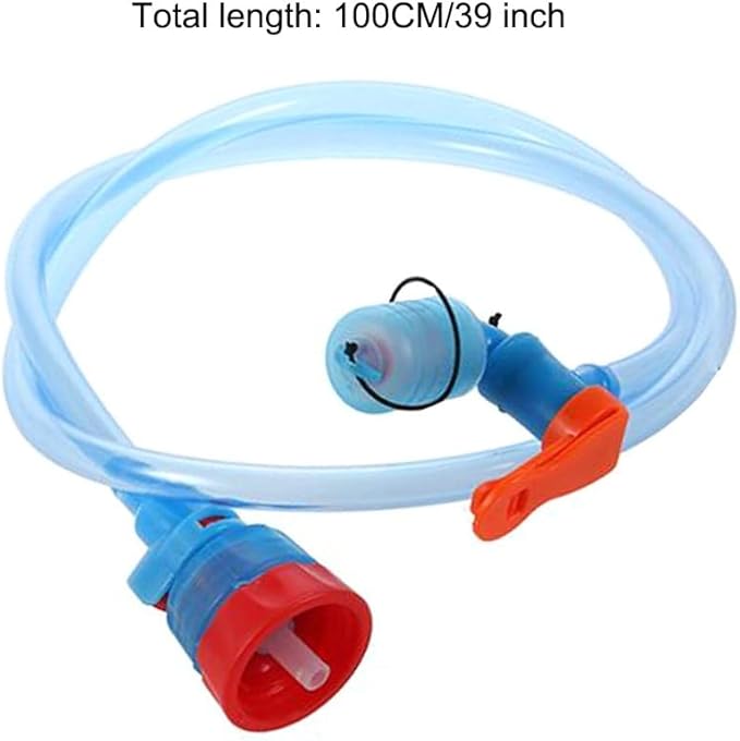DONGKER Drink Tube Kit,Water Bottle Drink Tube Reservoir Pack Backpack System Hose Kit for Hydration Bladder Backpack