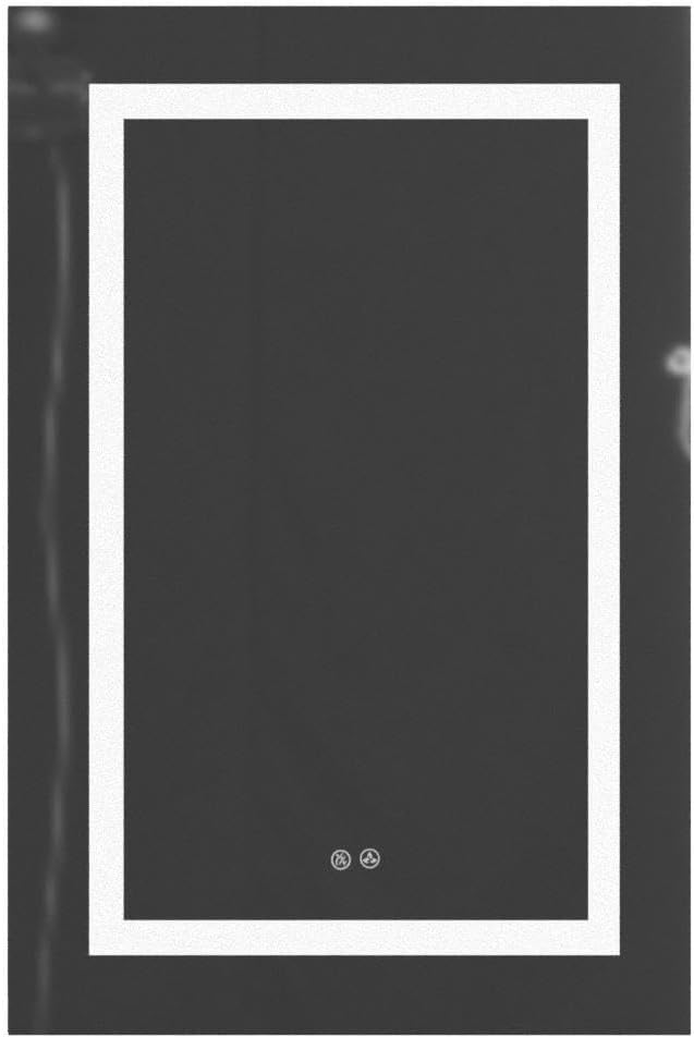 Blossom LED Mirror Medicine Cabinet with Lights, 20x32 Inch | Left Hinge LED Medicine Cabinet Mirror for Bathroom | Recessed or Surface with Defogger, 3 Color Dimmer | Makeup Mirror