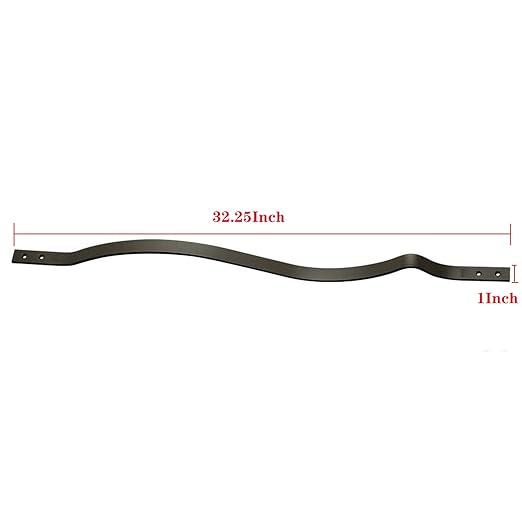 Deck Balusters 61 Pack Metal Deck Spindles, 32-1/4"x1" Staircase Baluster with Screws, Black Metal Deck Railing for Wood and Composite Deck, Stylish Baluster for Outdoor Stair Deck Porch