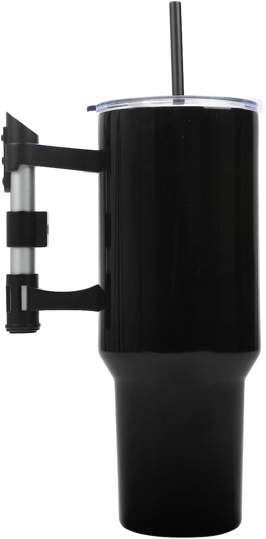 Bioworld Star Wars 40 Oz Stainless Steel Tumbler With Sculpted Lightsaber Handle