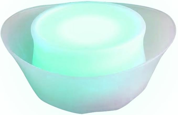 LUMl-Chill Portable Collapsible Ice Bucket for Wine, Soda, Drinks with Built in Wireless Bluetooth Speaker - Party LED lights