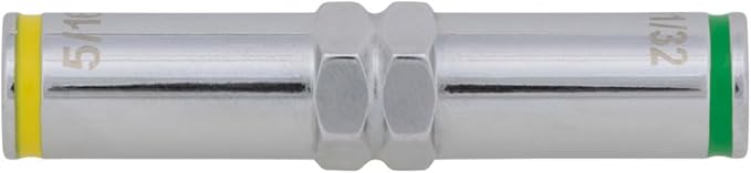 Klein Tools 32809MAG 9-in-1 Multi-Nut Driver Tool, Magnetic SAE Pass Through Driver with Hex Nut Sizes 3/16 to 3/4-Inch