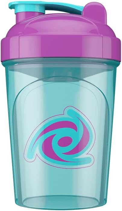 G Fuel Hornets Shaker Bottle, Drink Mixer for Pre Workout, Protein Shake, Smoothie Mix, Meal Replacement Shakes and Energy Powder, Blender Cup, Portable Safe, BPA Free Plastic - 16 oz