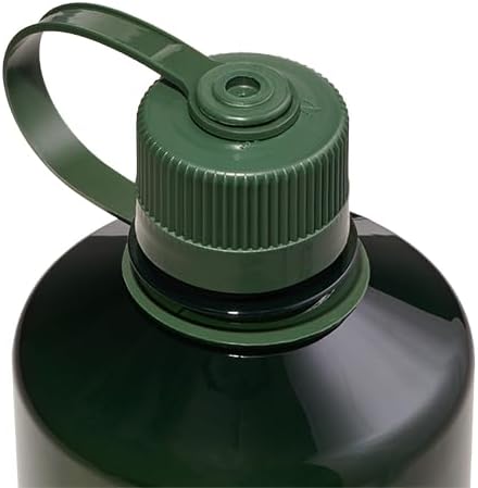 Nalgene Sustain Tritan BPA-Free Water Bottle Made with Material Derived from 50% Plastic Waste, 32 OZ, Narrow Mouth, Jade