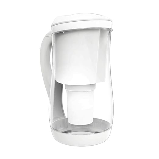 Gentoo Lite 1.5L Alkaline Water Filter Pitcher in White, 1 x Gentoo Filter Cartridge included