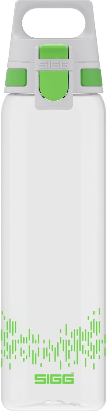 SIGG - Tritan Renew Transparent Water Bottle - Total Clear ONE MyPlanet - For Carbonated Beverages - Dishwasher Safe - With Fruit Strainer - Leakproof & Lightweight - BPA Free - 17 Oz / 25 Oz / 51 Oz