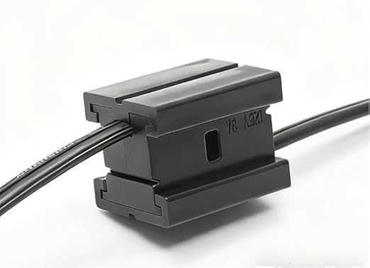 Lighting Extension Cord Splicer Electrical Wire Connector, 18/2 Gauge Cord SPT-1 Black for Indoor and Outdoor Yard Landscape Light Connector LED String Light Wire Extension Connector 15Pcs