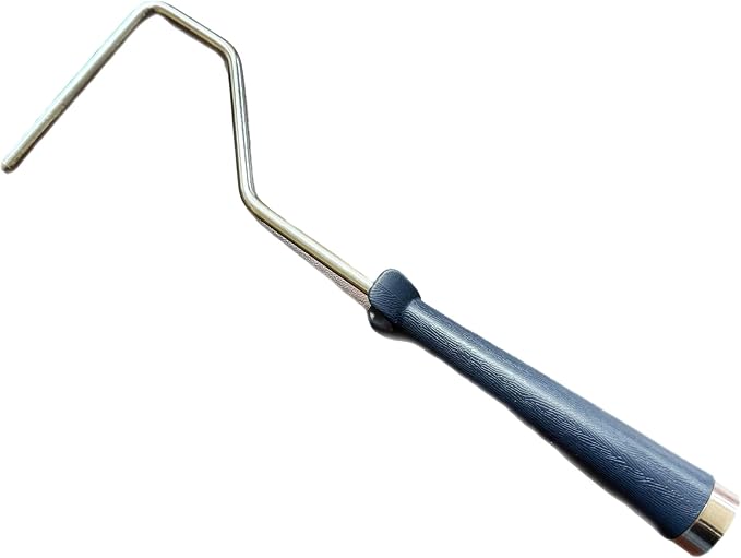 Premium 4-Inch Mohair Mini Paint Roller 6pc Set. 4" Mini Roller Frame + 5 Pack, Lint-Free & Shed-Resistant for Smooth Finishes – Ideal for Cabinets, Trim & Doors – Works with All Paints & Stains