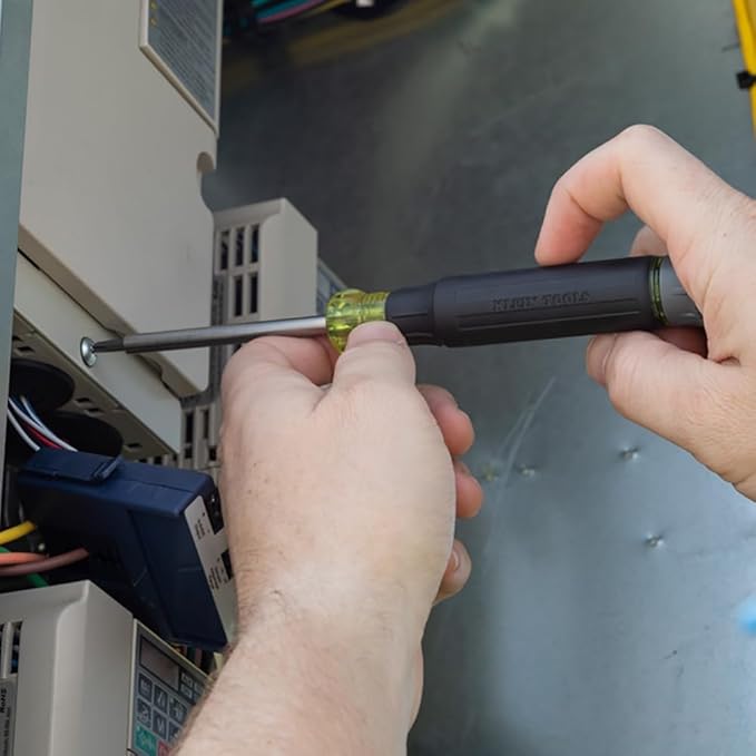 Klein Tools 32328 Precision Screwdriver, 27-in-1 Multi-Bit Screwdriver, Bits for Apple Product Repair, Rare-Earth Magnet, Electronic Repair