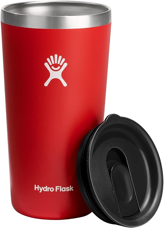 Hydro Flask All Around Stainless Steel Tumbler with Lid and Double-Wall Vacuum Insulation