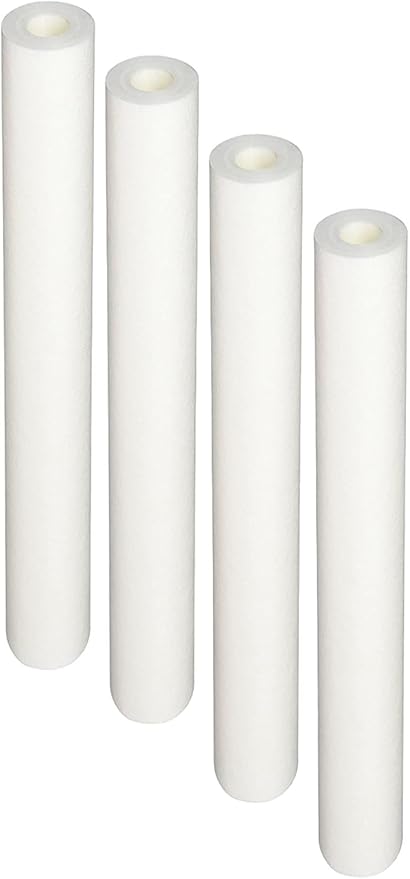 CFS – Whole House Replacement Water Filter Cartridges Compatible with EQ-304-20 & EQ-PFC.35 Models – Removes Bad Taste – 20" Replacement Filter Cartridge (4 Pack - Sediment Filter)